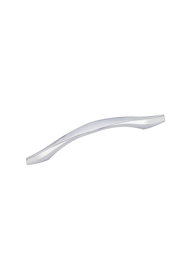 Atom 8.8 inches Zinc Cabinet Pull Handle | Chrome Plated Finish | Office Wardrobe Furniture Kitchen Drawer Push Bar, 218, Pack of 2 - Image 3